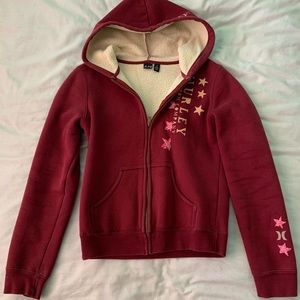 Hurley Sherpa zip up
